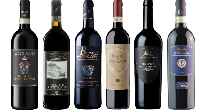 Bottle of Brunello di Montalcino premium proefkoffer wine 0 ml