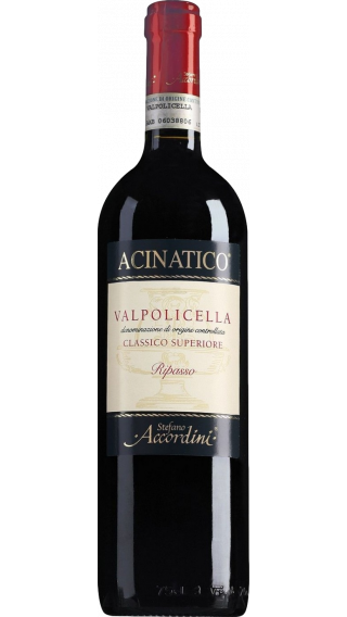 Bottle of Stefano Accordini Valpolicella Ripasso Acinatico Classico 2020 wine 750 ml