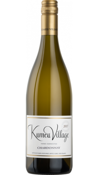 Bottle of Kumeu River Village Chardonnay 2018 wine 750 ml