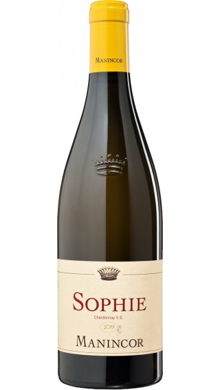 Bottle of Manincor Sophie Chardonnay 2020 wine 750 ml