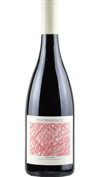 Bottle of Pietradolce Etna Rosso 2022 wine 750 ml