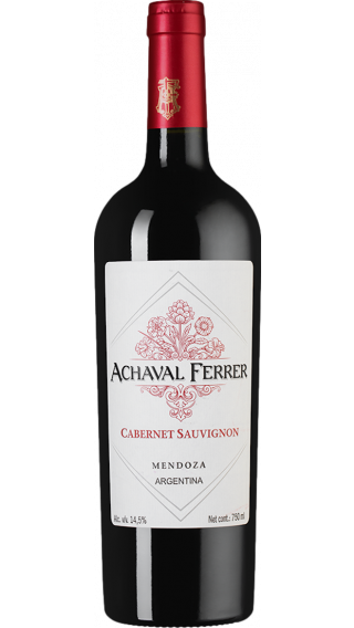 Bottle of Achaval Ferrer Cabernet Sauvignon 2018 wine 750 ml