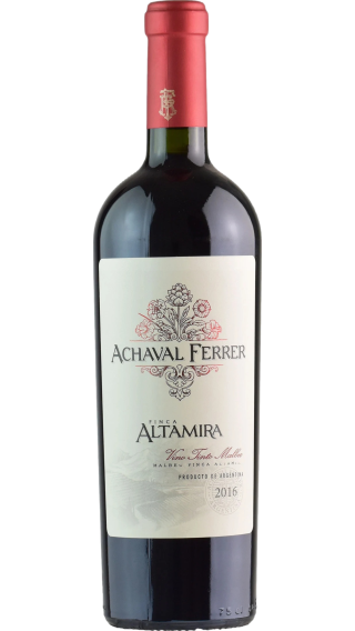 Bottle of Achaval Ferrer Finca Altamira Malbec 2018 wine 750 ml
