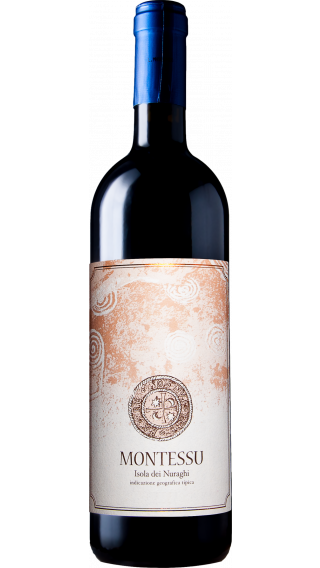 Bottle of Agricola Punica Montessu 2020 wine 750 ml