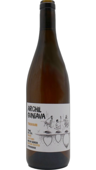 Bottle of Archil Guniava Tsolikouri 2021 wine 750 ml
