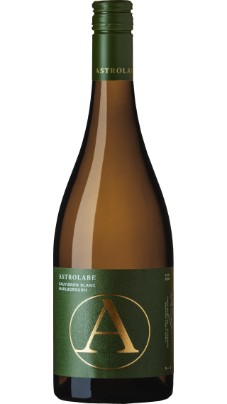 Bottle of Astrolabe Sauvignon Blanc 2021 wine 750 ml