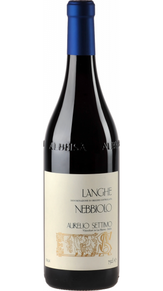 Bottle of Aurelio Settimo Langhe Nebbiolo 2016 wine 750 ml
