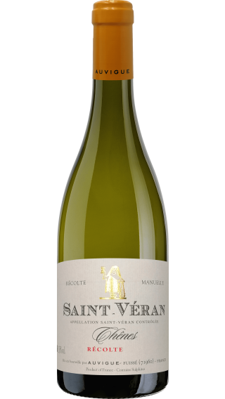 Bottle of Auvigue Saint-Veran Les Chenes 2022 wine 750 ml
