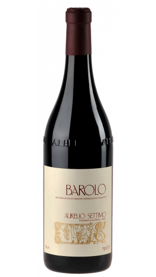 Bottle of Aurelio Settimo Barolo 2016 wine 750 ml