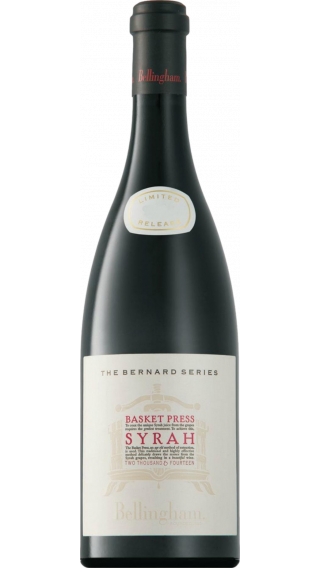 Bottle of Bellingham The Bernard Series Basket Press Syrah 2015 wine 750 ml