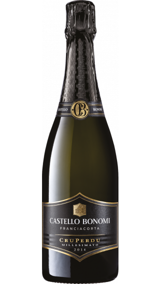 Bottle of Castello Bonomi Franciacorta Cru Perdu Brut 2014 wine 750 ml