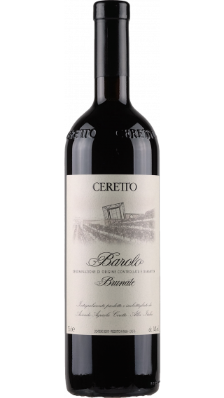 Bottle of Ceretto Barolo Brunate 2015 wine 750 ml