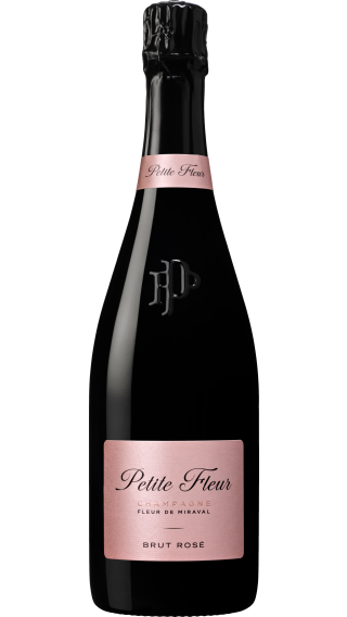 Bottle of Champagne Fleur de Miraval Petite Fleur Rose Brut wine 750 ml
