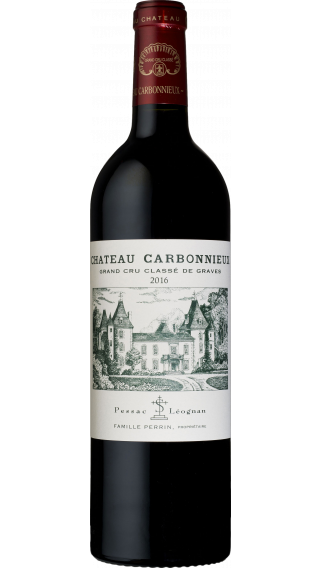 Bottle of Chateau Carbonnieux 2016 wine 750 ml