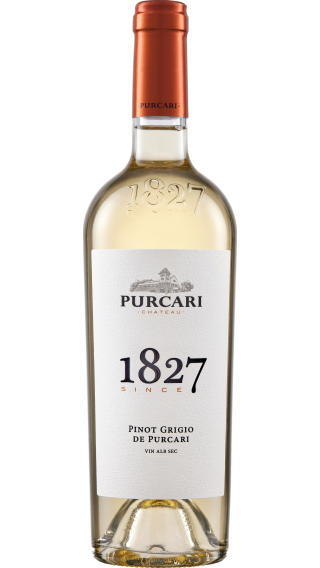 Bottle of Chateau Purcari Pinot Grigio de Purcari 2022 wine 750 ml