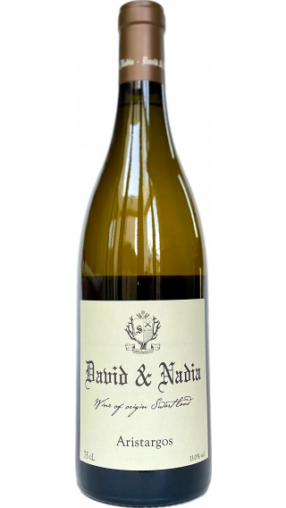 Bottle of David & Nadia Aristargos 2020 wine 750 ml