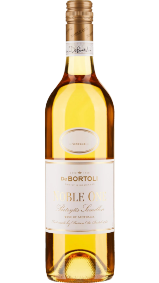 Bottle of De Bortoli Noble One Botrytis Semillon 2015 wine 375 ml