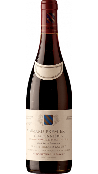 Bottle of Domaine Billard-Gonnet Pommard Premier Cru Chaponnieres Vieilles Vignes 2015 wine 750 ml