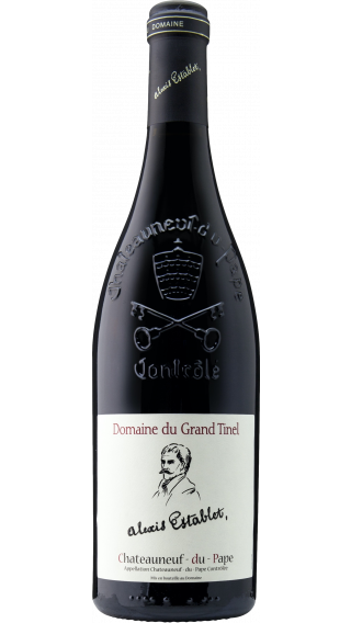 Bottle of Domaine du Grand Tinel Cuvee Alexis Establet Chateauneuf Du Pape 2016 wine 750 ml
