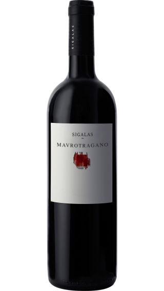 Bottle of Domaine Sigalas Mavrotragano 2021 wine 750 ml