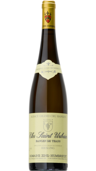 Bottle of Domaine Zind-Humbrecht Riesling Grand Cru Rangen de Thann Clos Saint Urbain 2022 wine 750 ml