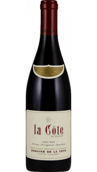 Bottle of Domaine de la Cote La Cote Pinot Noir 2018 wine 750 ml