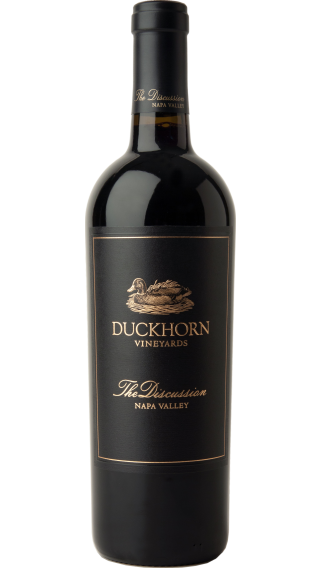 Bottle of Duckhorn The Discussion 2018 wine 750 ml