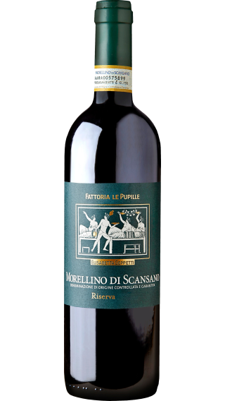 Bottle of Fattoria Le Pupille Morellino Di Scansano Riserva 2021 wine 750 ml