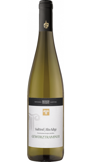 Bottle of Kellerei Bozen Gewurztraminer 2017 wine 750 ml