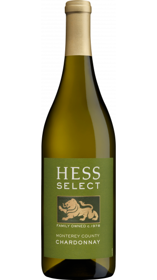 Bottle of Hess Collection Select Chardonnay 2019 wine 750 ml