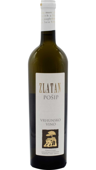 Bottle of Zlatan Otok Posip 2023 wine 750 ml