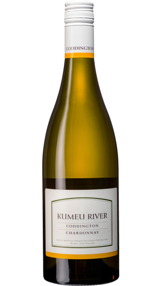 Bottle of Kumeu River Coddington Chardonnay 2022 wine 750 ml