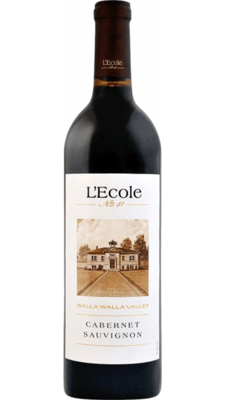 Bottle of L'Ecole No. 41 Walla Walla Valley Cabernet Sauvignon 2018 wine 750 ml