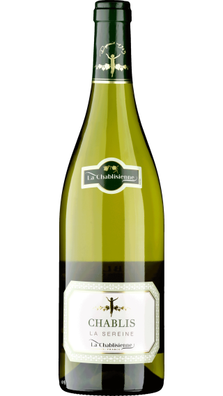 Bottle of La Chablisienne Chablis La Sereine 2019 wine 750 ml