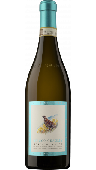 Bottle of La Spinetta Bricco Quaglia Moscato 2021 wine 750 ml