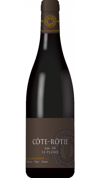Bottle of Les Vins de Vienne Cote Rotie Le Plomb 2020 wine 750 ml