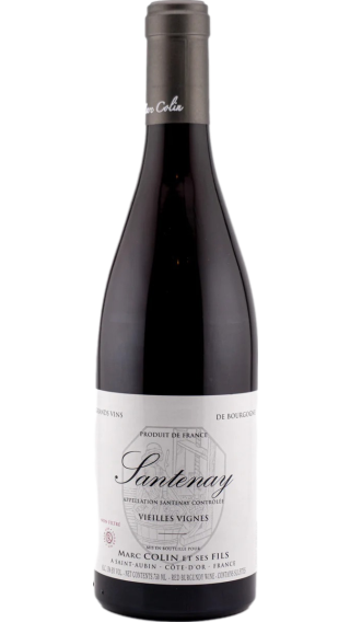 Bottle of Marc Colin et Fils Santenay Vieilles Vignes 2020 wine 750 ml