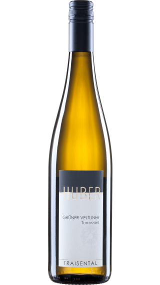 Bottle of Markus Huber Terrassen Gruner Veltliner 2022 wine 750 ml
