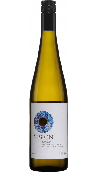 Bottle of Markus Huber Vision Organic Gruner Veltliner 2021 wine 750 ml