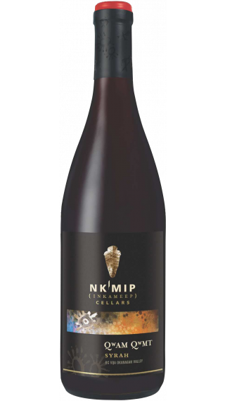 Bottle of Nk Mip Cellars Qwam Qwmt Syrah 2018 wine 750 ml