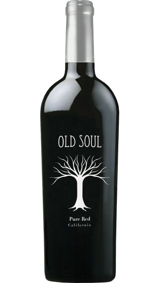 Bottle of Old Soul Pure Red 2020 wine 750 ml