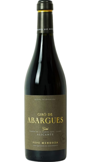 Bottle of Pepe Mendoza Giro de Abargues 2020 wine 750 ml