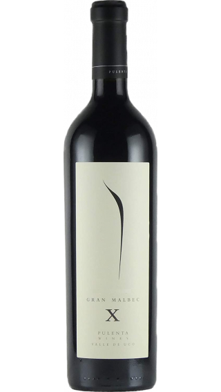 Bottle of Pulenta Gran Malbec 2018 wine 750 ml