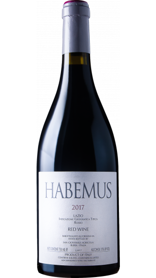 Bottle of San Giovenale Habemus Lazio 2018 wine 750 ml