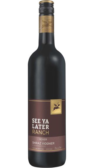 Bottle of See Ya Later Ranch Rover Shiraz Viognier 2020 wine 750 ml