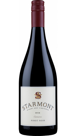 Bottle of Starmont Pinot Noir 2018 wine 750 ml