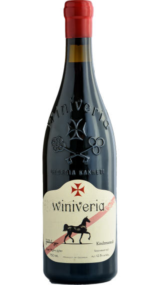 Bottle of Winiveria Kindzmarauli 2021 wine 750 ml
